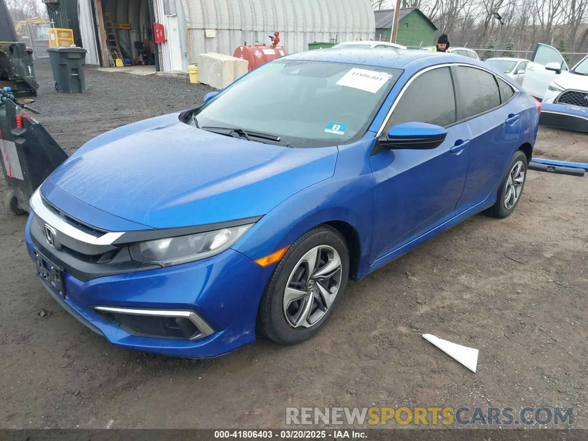 2 Photograph of a damaged car 19XFC2F64KE029682 HONDA CIVIC 2019
