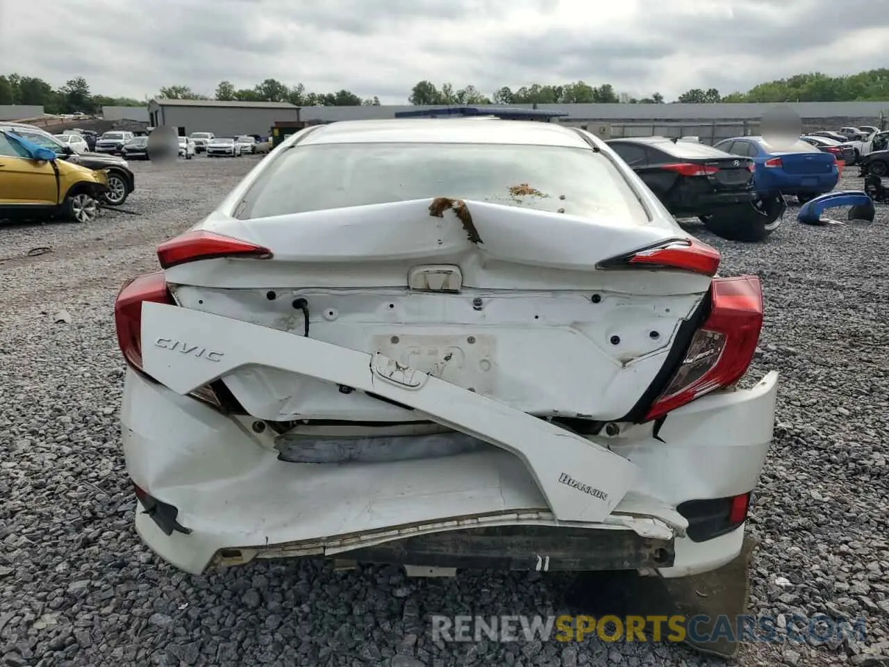 6 Photograph of a damaged car 19XFC2F64KE037944 HONDA CIVIC 2019