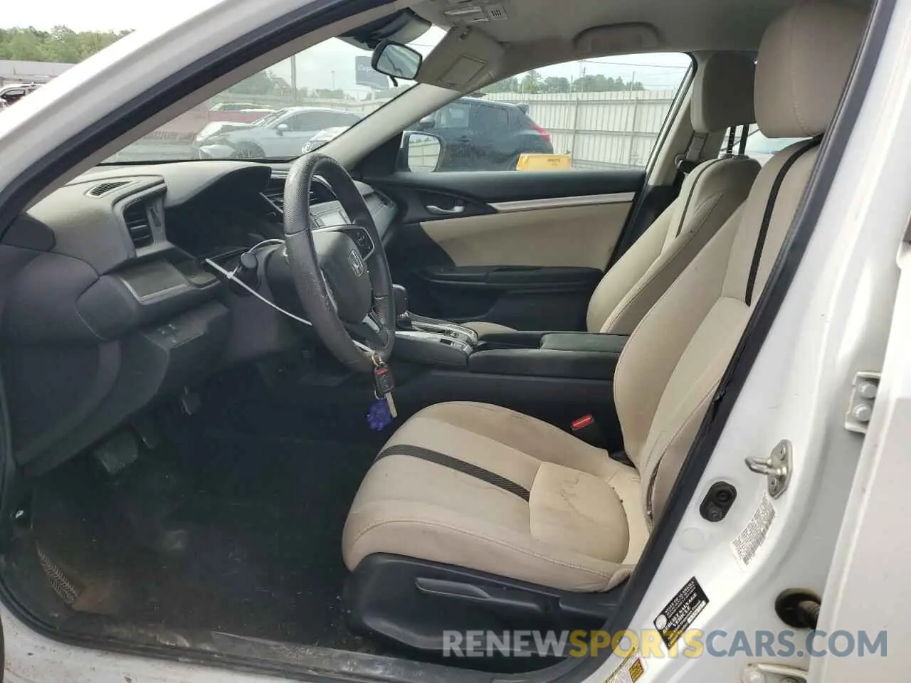 7 Photograph of a damaged car 19XFC2F64KE037944 HONDA CIVIC 2019