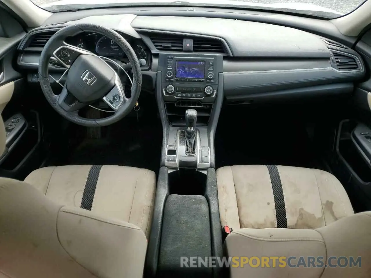 8 Photograph of a damaged car 19XFC2F64KE037944 HONDA CIVIC 2019