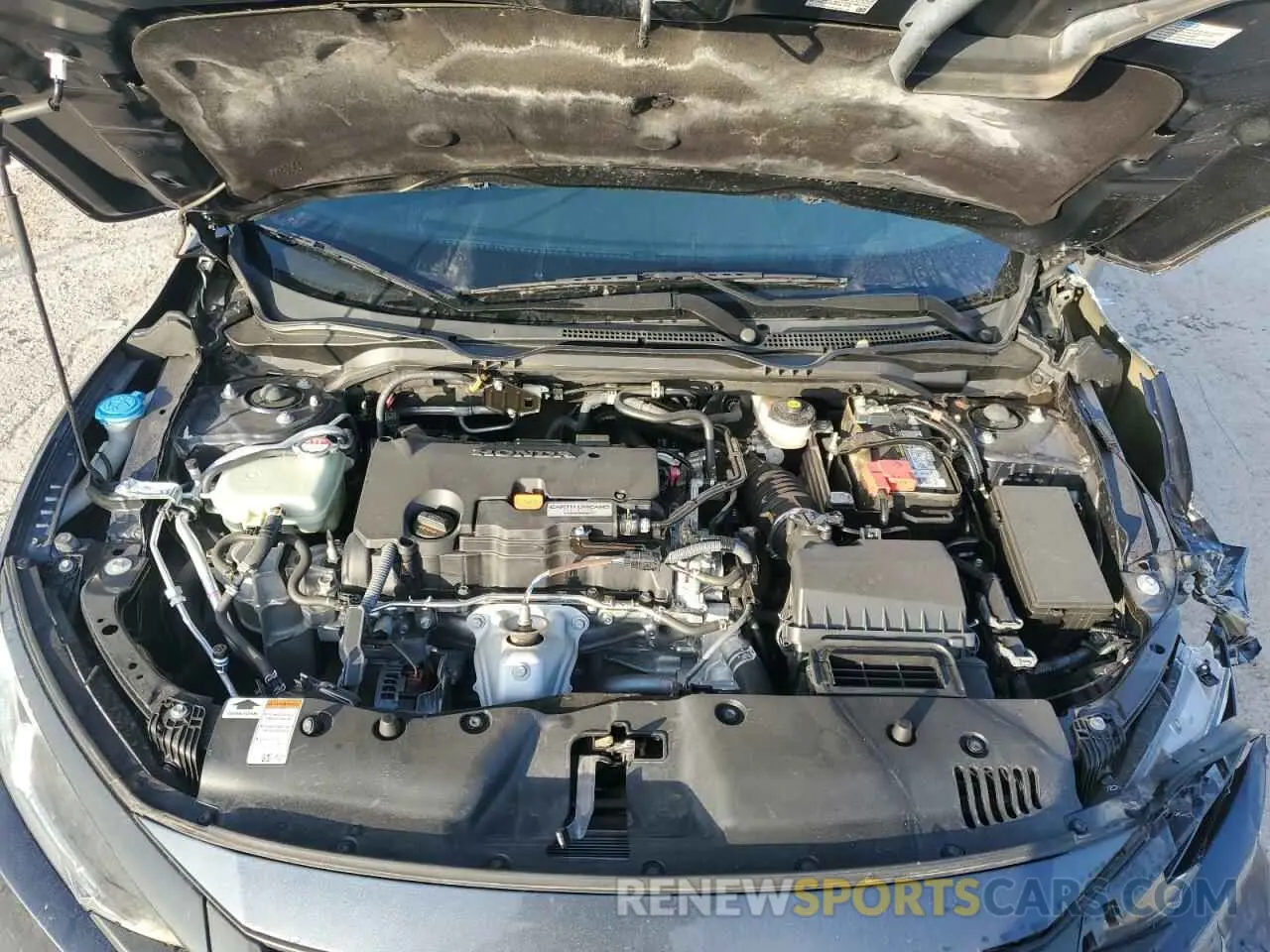 13 Photograph of a damaged car 19XFC2F64KE041380 HONDA CIVIC 2019