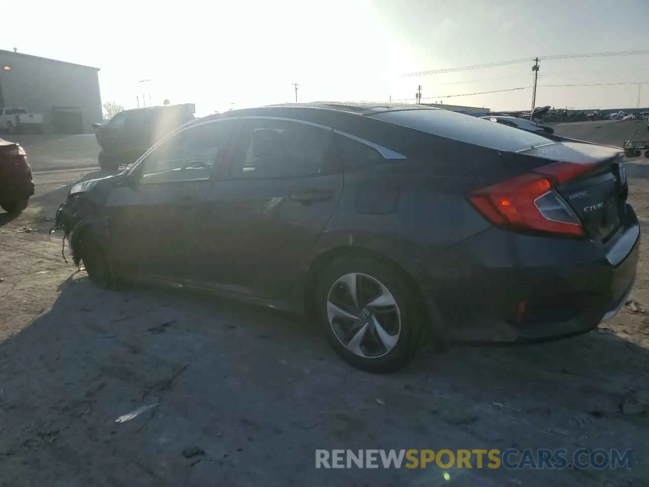 2 Photograph of a damaged car 19XFC2F64KE041380 HONDA CIVIC 2019