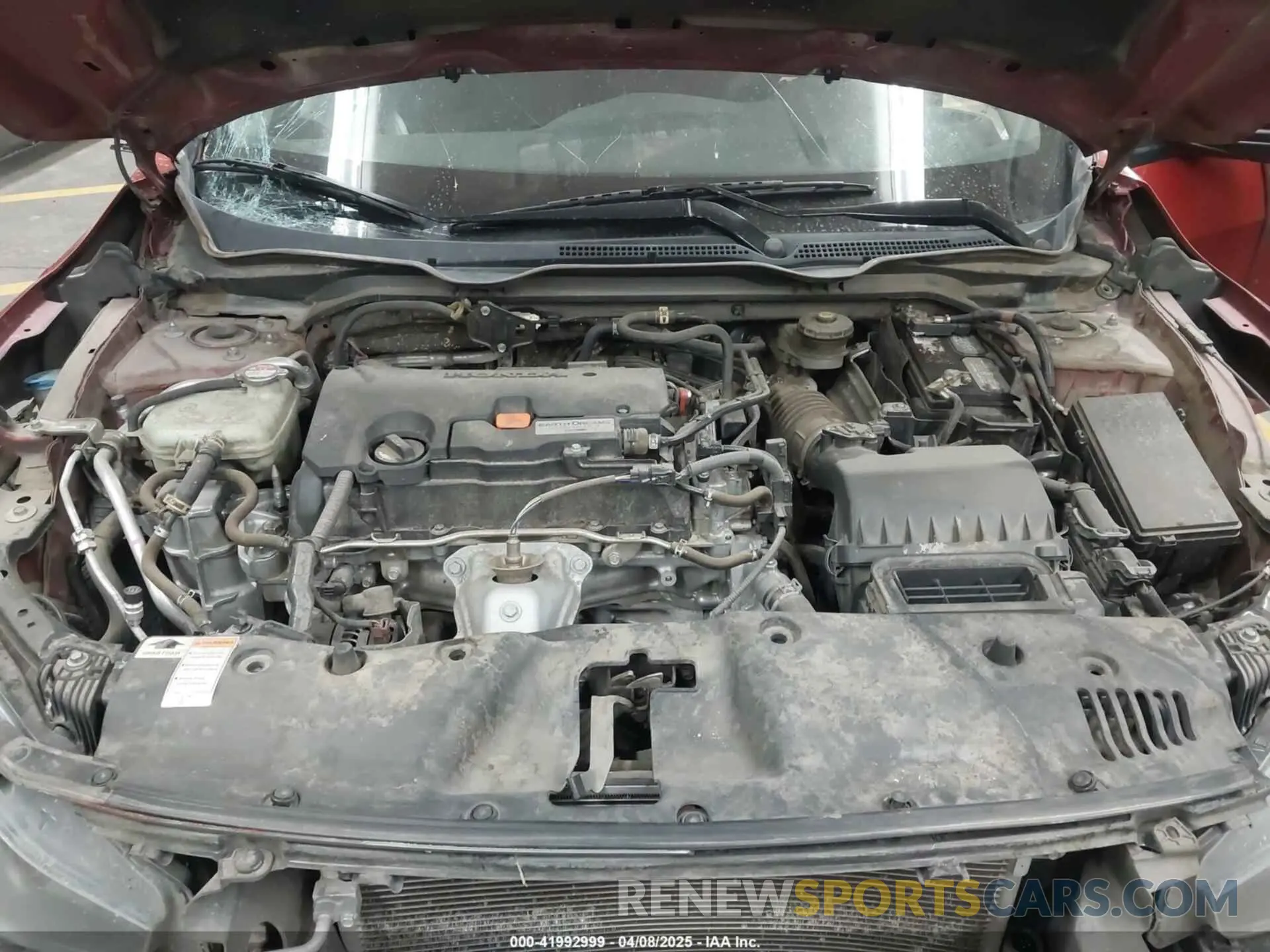 10 Photograph of a damaged car 19XFC2F64KE046370 HONDA CIVIC 2019