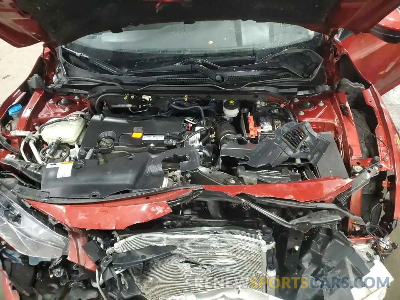 11 Photograph of a damaged car 19XFC2F64KE051052 HONDA CIVIC 2019