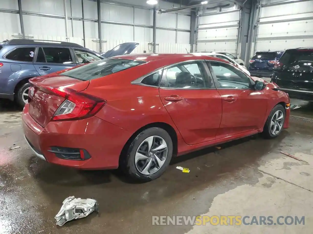 3 Photograph of a damaged car 19XFC2F64KE051052 HONDA CIVIC 2019