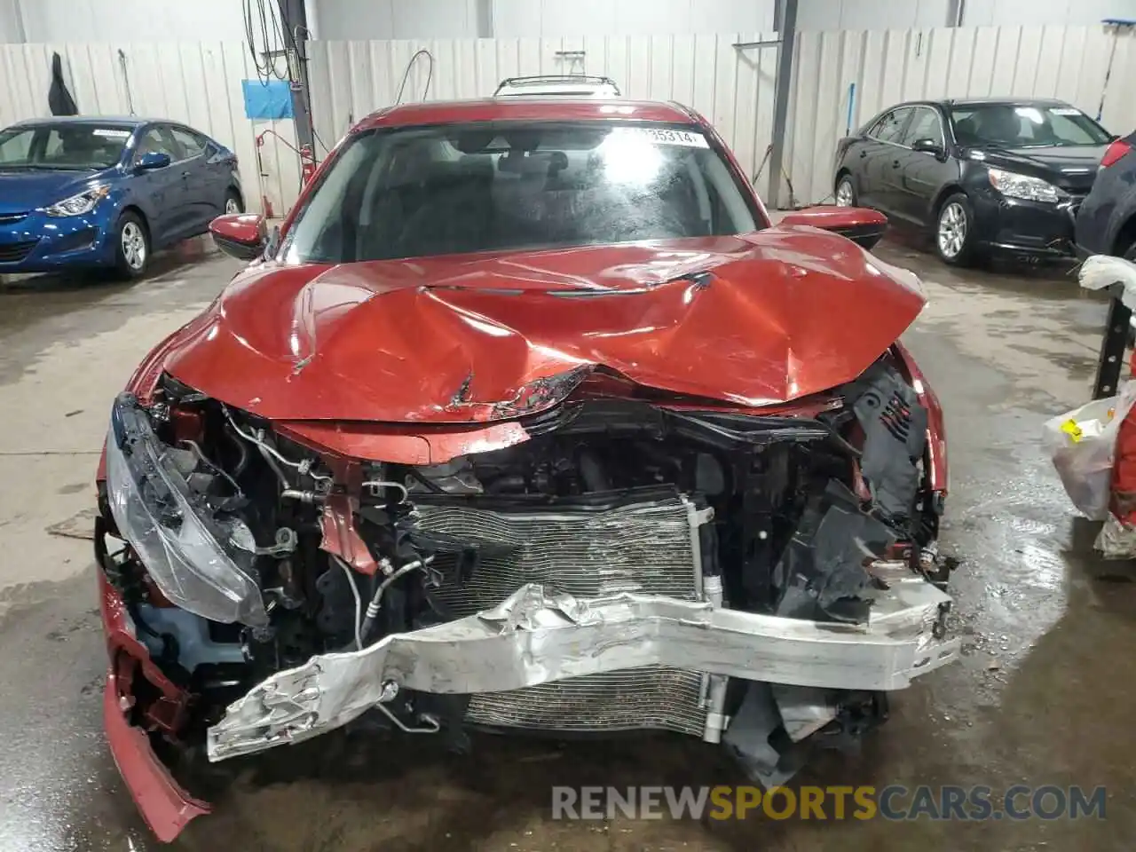 5 Photograph of a damaged car 19XFC2F64KE051052 HONDA CIVIC 2019