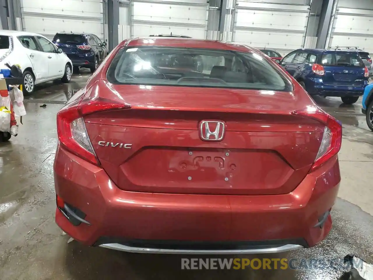 6 Photograph of a damaged car 19XFC2F64KE051052 HONDA CIVIC 2019