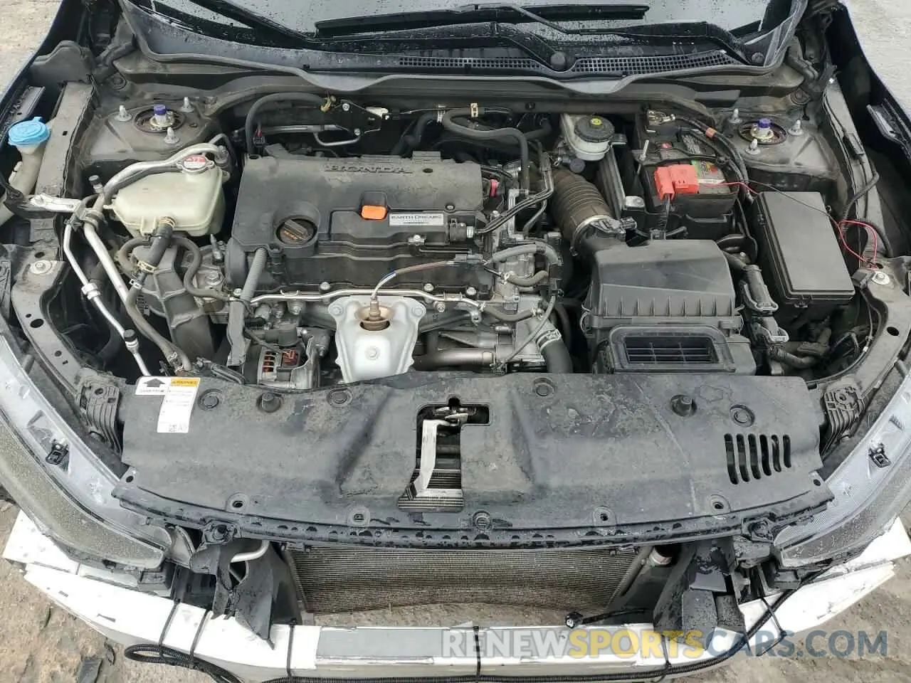 11 Photograph of a damaged car 19XFC2F64KE200625 HONDA CIVIC 2019