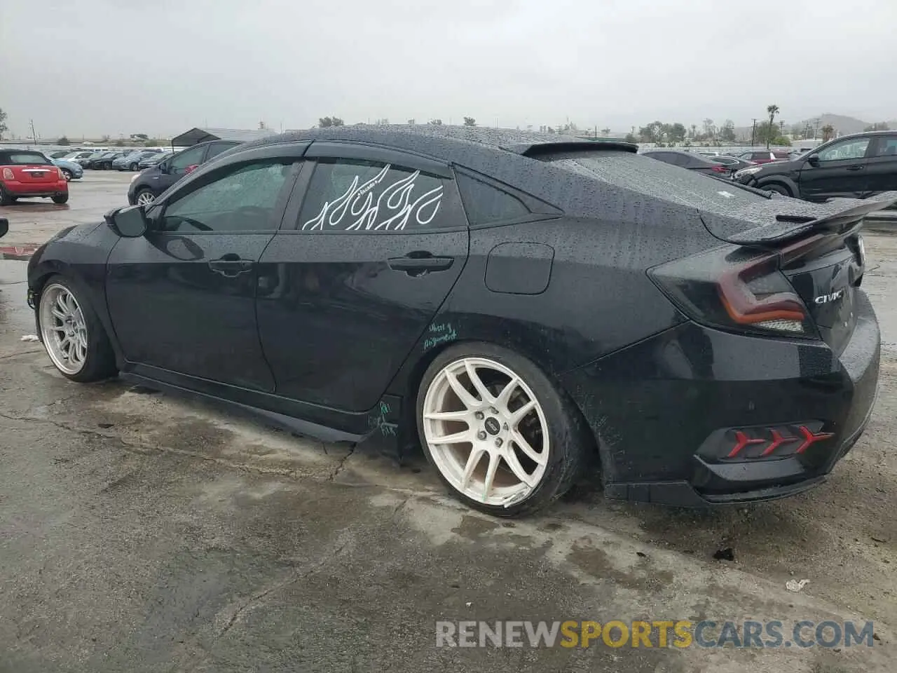 2 Photograph of a damaged car 19XFC2F64KE200625 HONDA CIVIC 2019