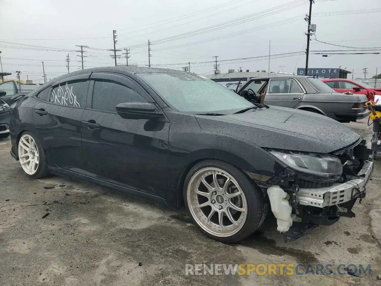 4 Photograph of a damaged car 19XFC2F64KE200625 HONDA CIVIC 2019