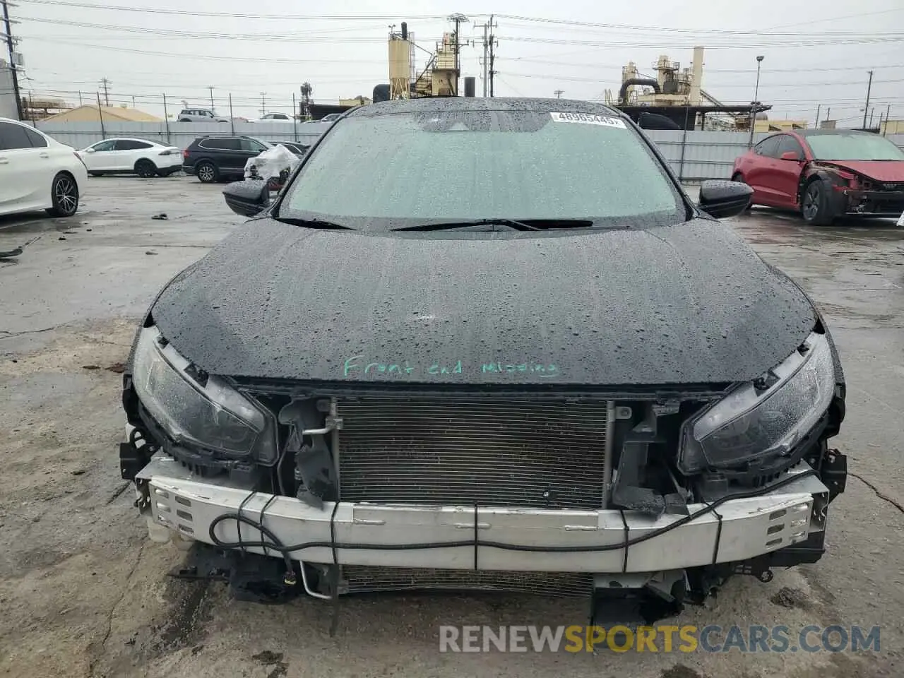 5 Photograph of a damaged car 19XFC2F64KE200625 HONDA CIVIC 2019