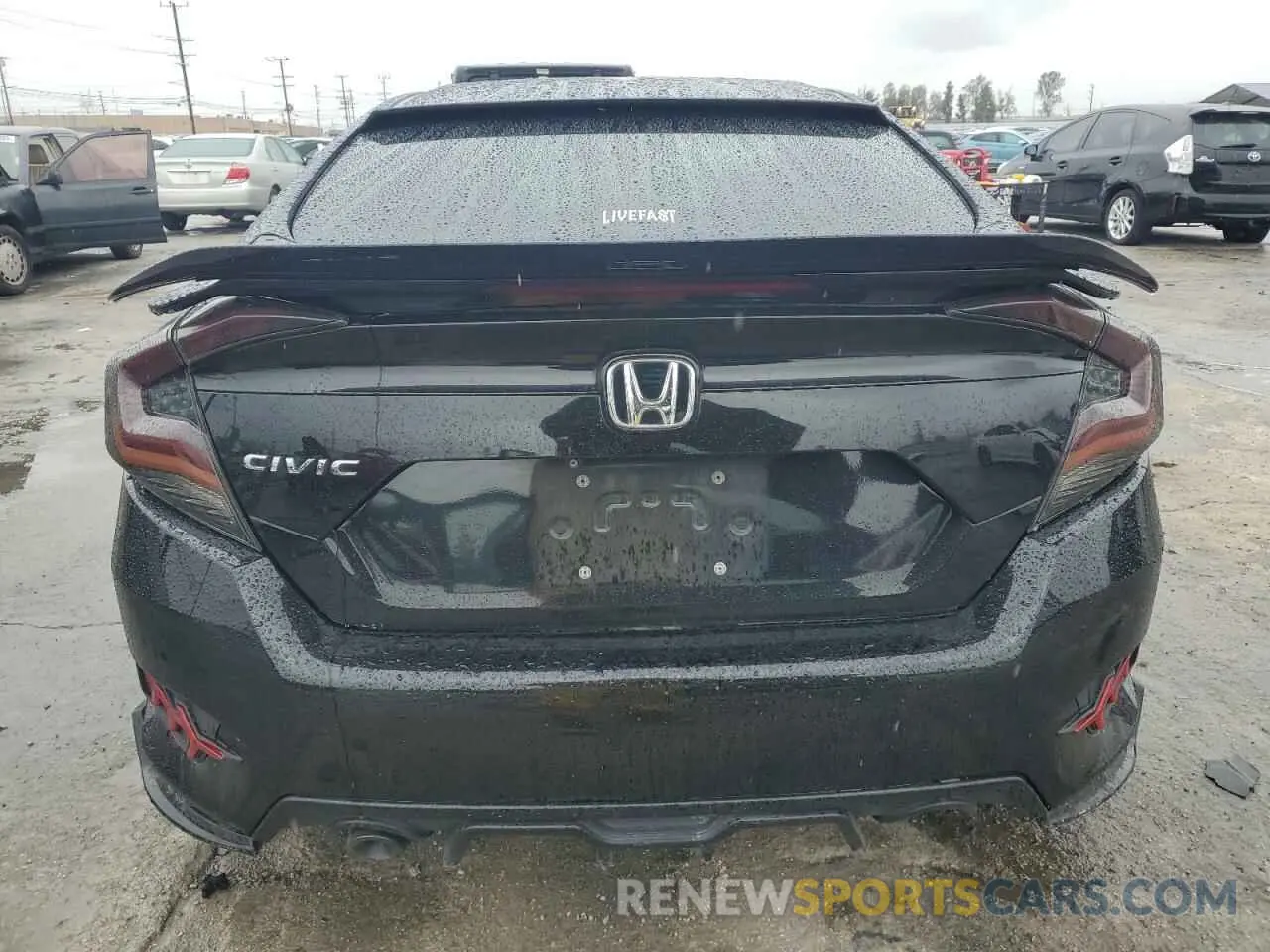 6 Photograph of a damaged car 19XFC2F64KE200625 HONDA CIVIC 2019