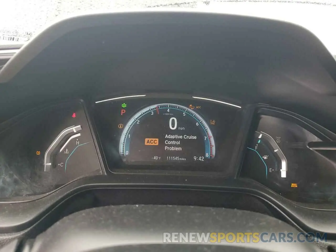 9 Photograph of a damaged car 19XFC2F64KE200625 HONDA CIVIC 2019