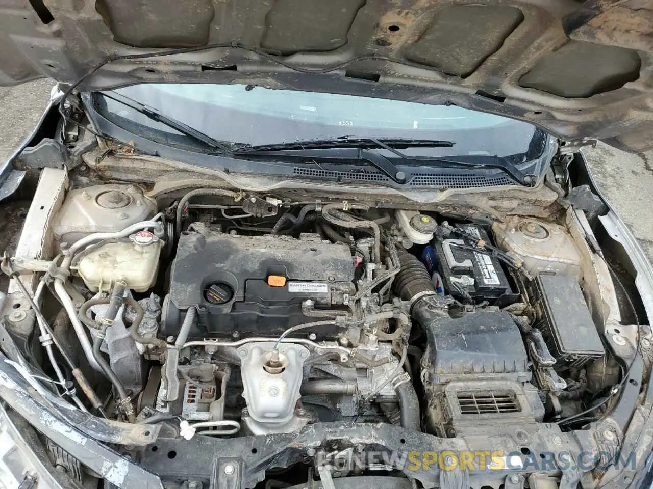 11 Photograph of a damaged car 19XFC2F64KE205050 HONDA CIVIC 2019