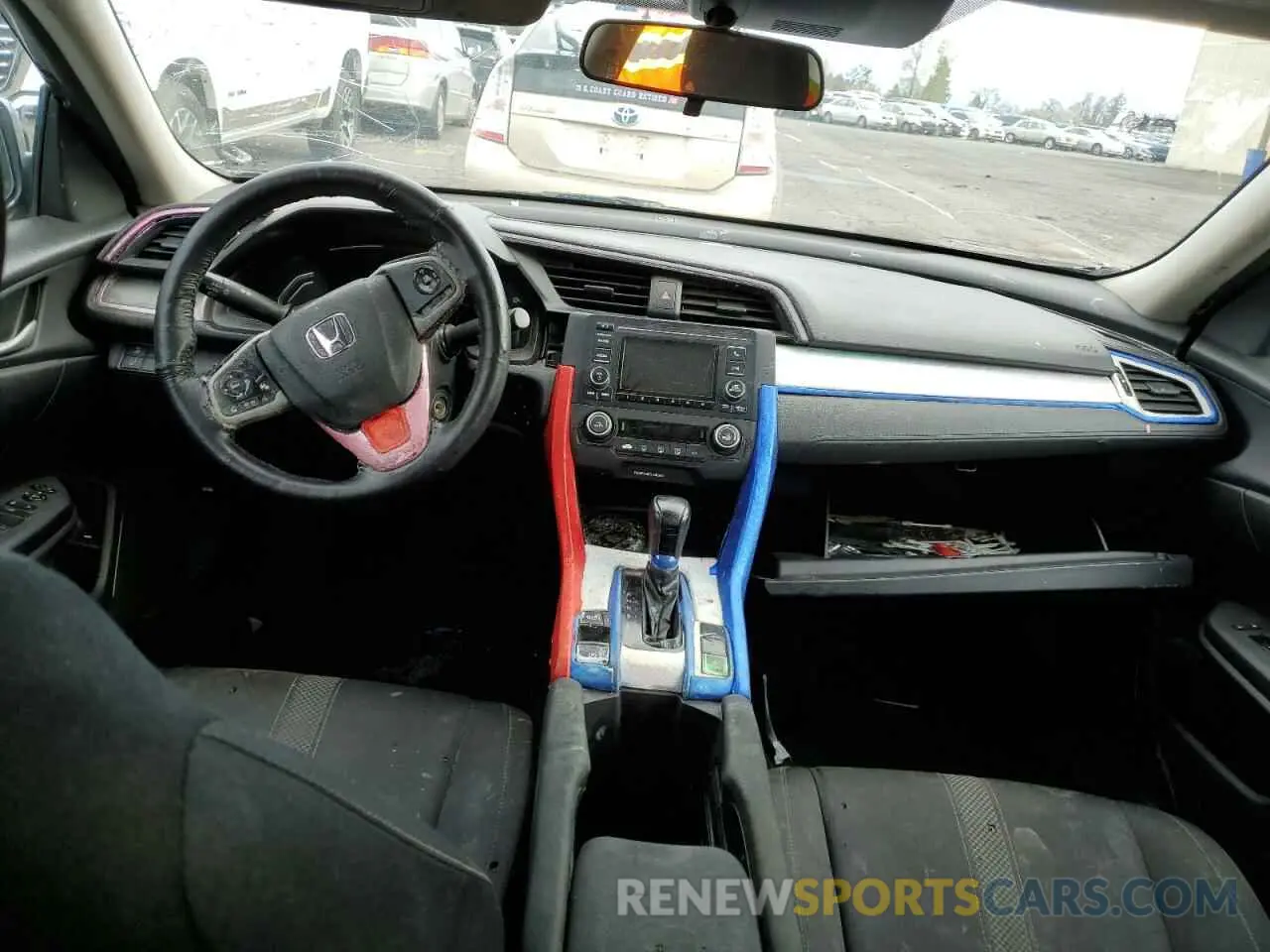 8 Photograph of a damaged car 19XFC2F64KE205050 HONDA CIVIC 2019