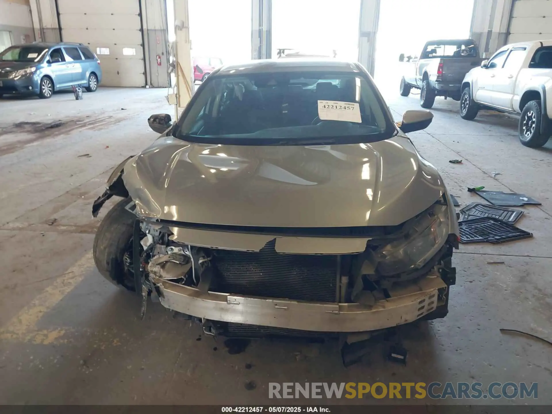 11 Photograph of a damaged car 19XFC2F64KE208210 HONDA CIVIC 2019