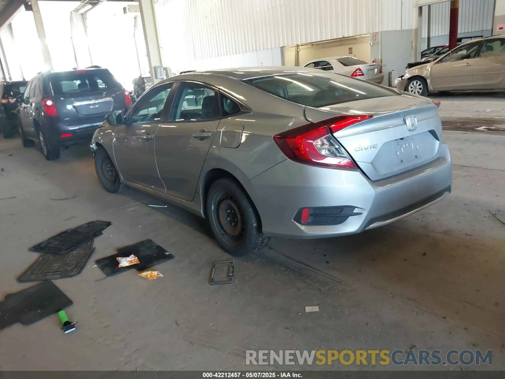 3 Photograph of a damaged car 19XFC2F64KE208210 HONDA CIVIC 2019