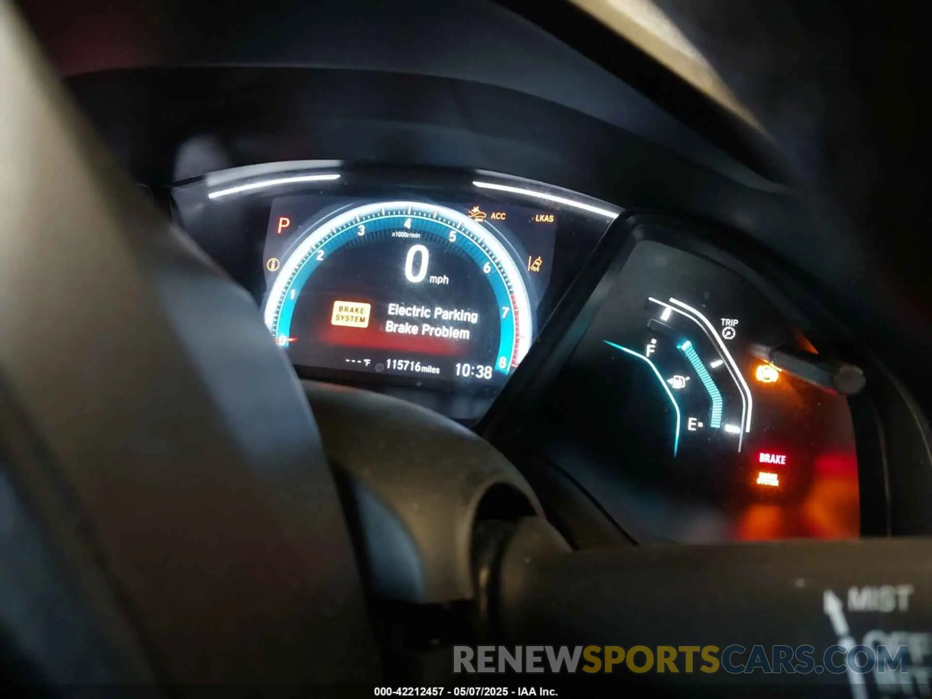 7 Photograph of a damaged car 19XFC2F64KE208210 HONDA CIVIC 2019