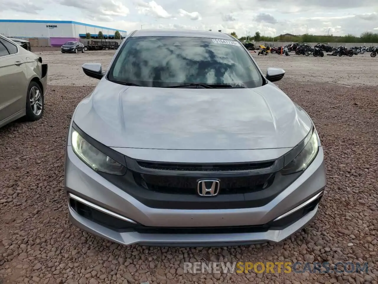 5 Photograph of a damaged car 19XFC2F64KE209938 HONDA CIVIC 2019