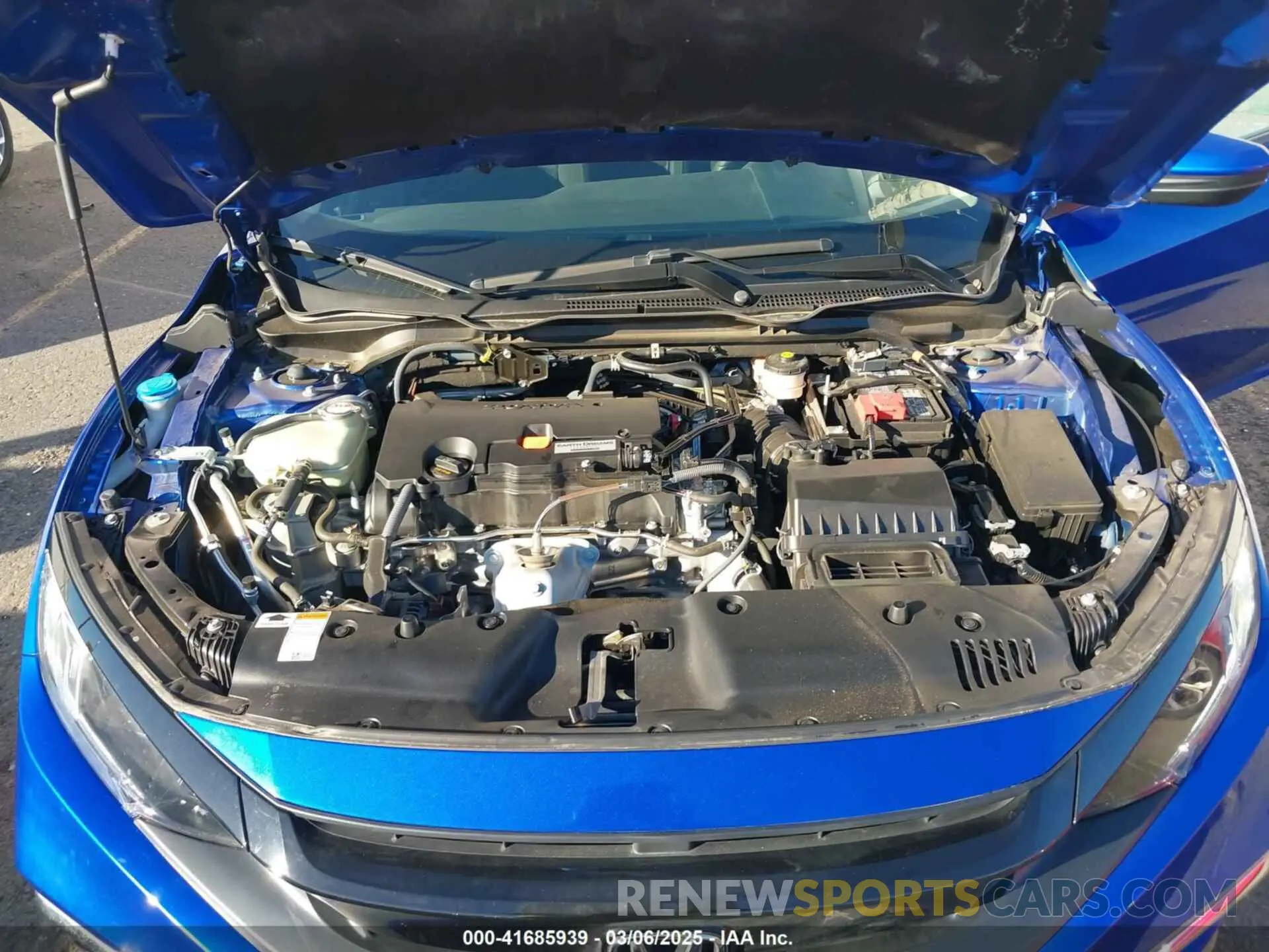 10 Photograph of a damaged car 19XFC2F64KE213388 HONDA CIVIC 2019