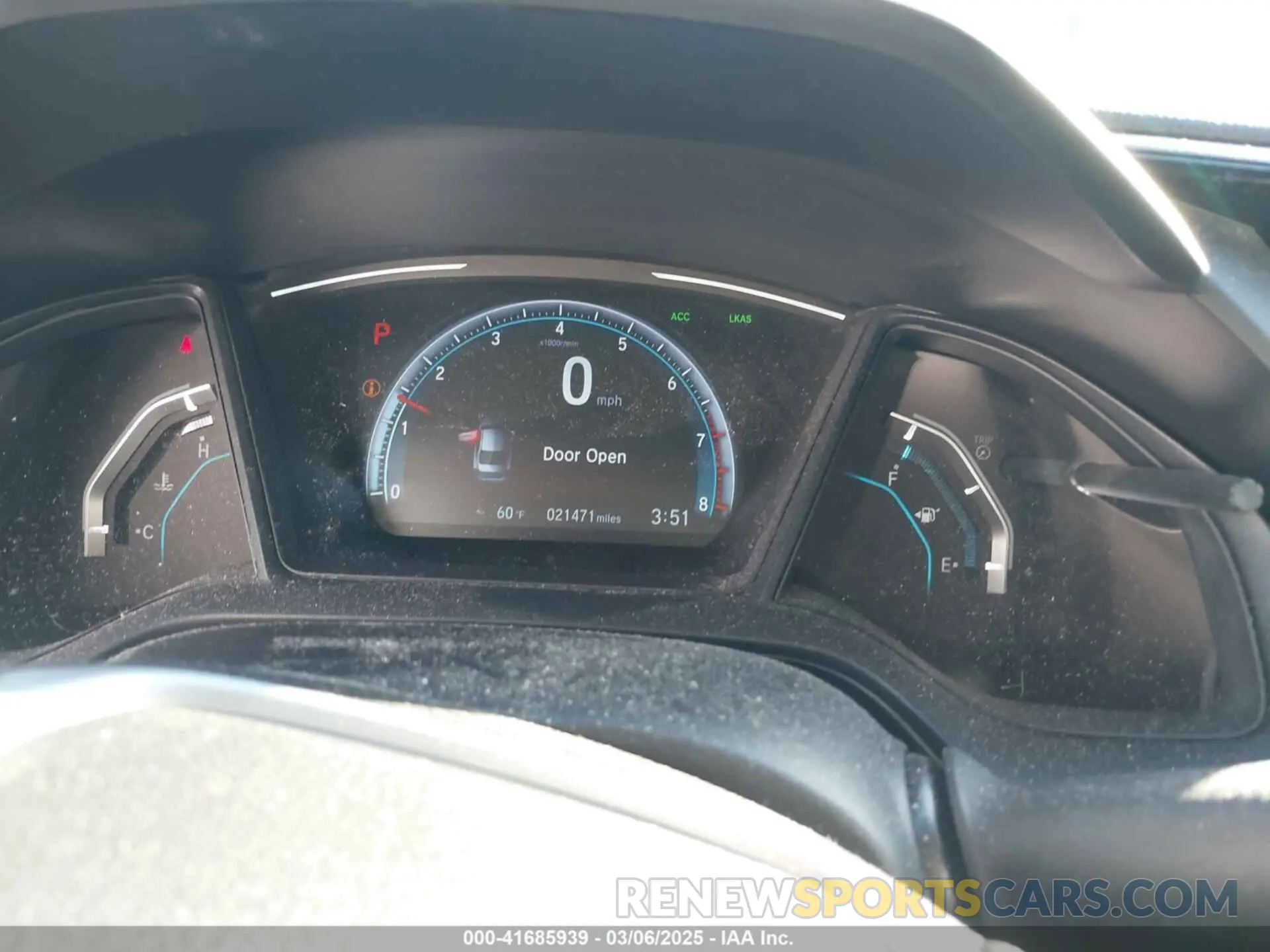 7 Photograph of a damaged car 19XFC2F64KE213388 HONDA CIVIC 2019