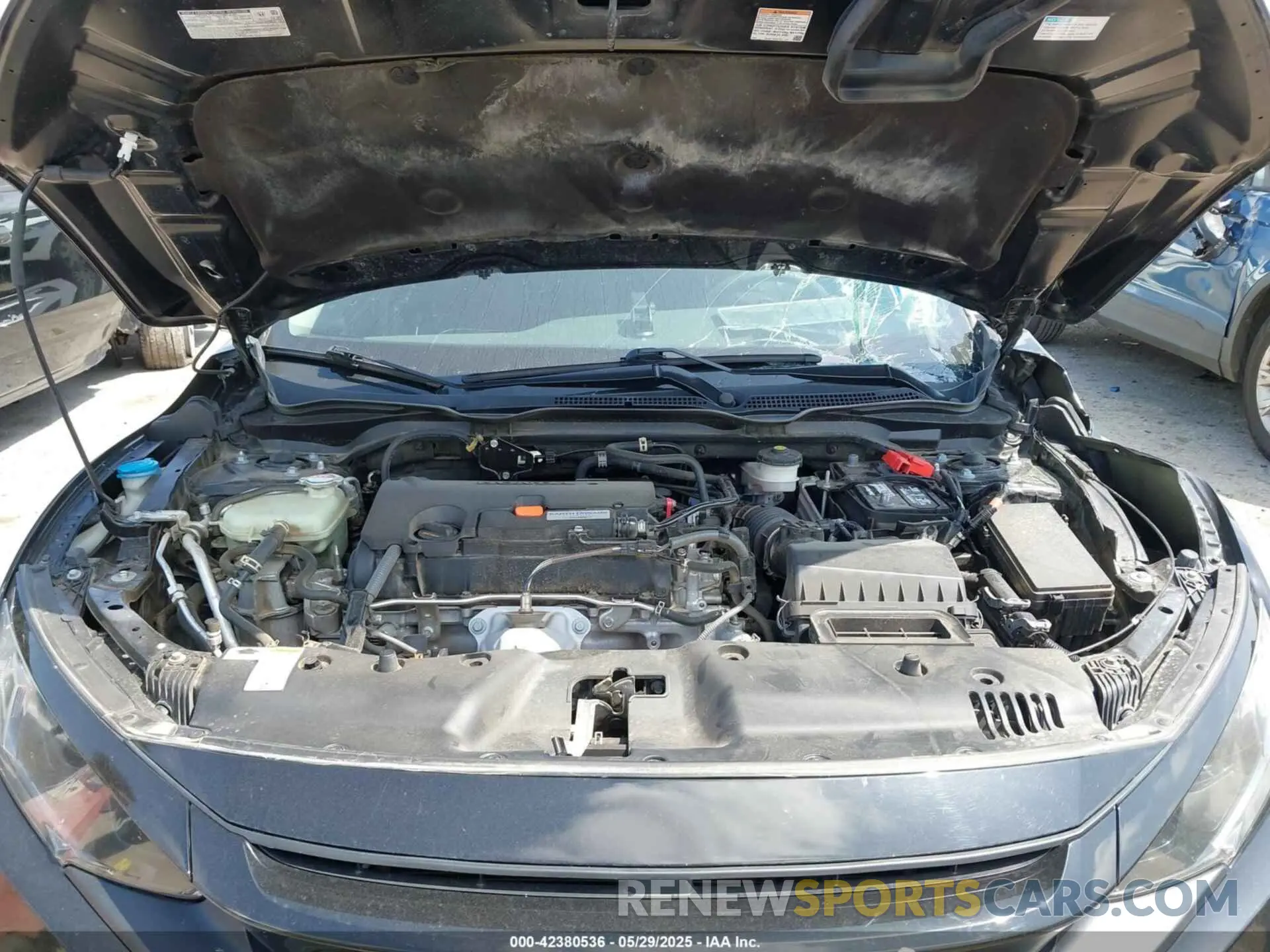 10 Photograph of a damaged car 19XFC2F65KE000658 HONDA CIVIC 2019