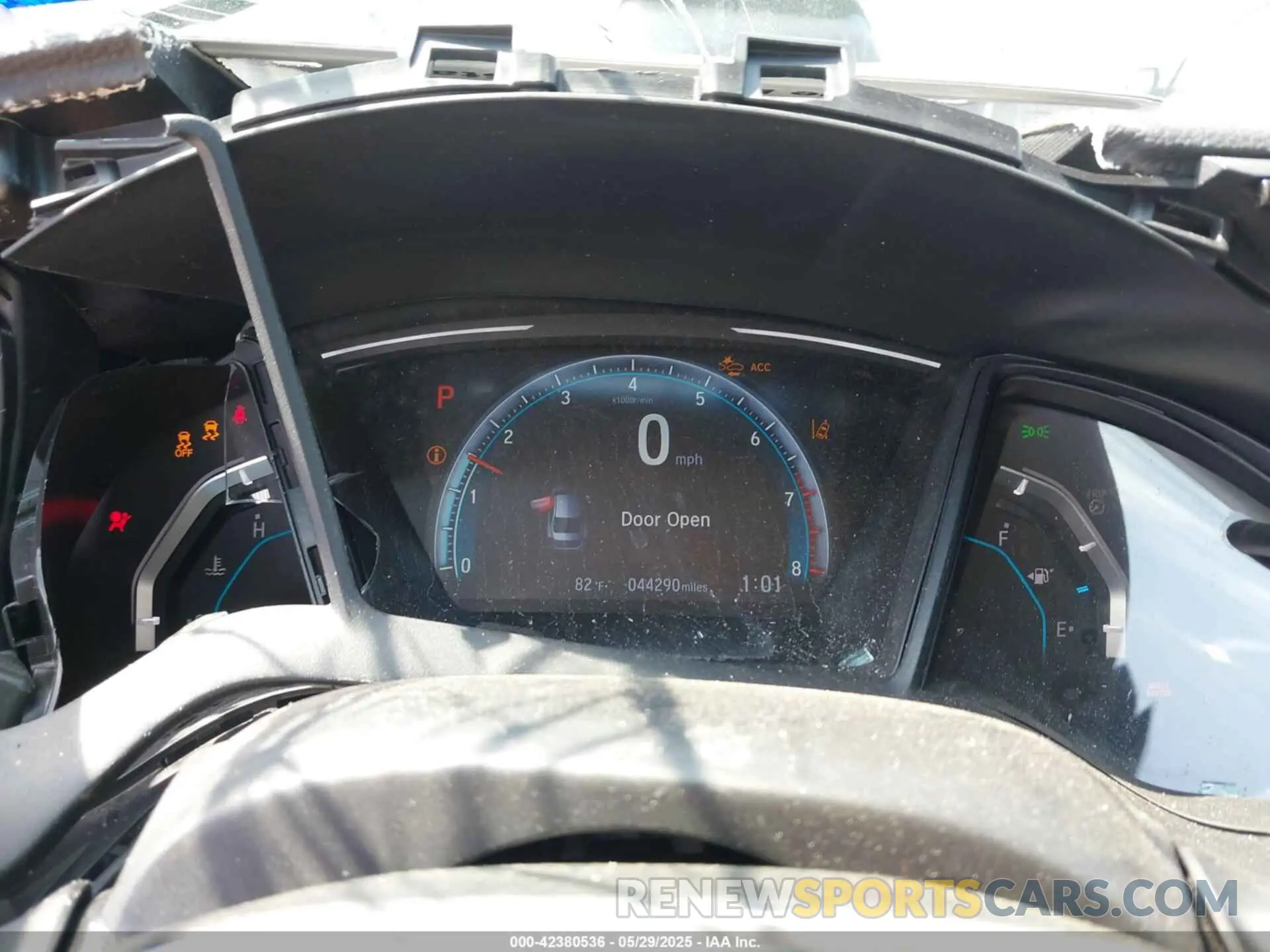 7 Photograph of a damaged car 19XFC2F65KE000658 HONDA CIVIC 2019
