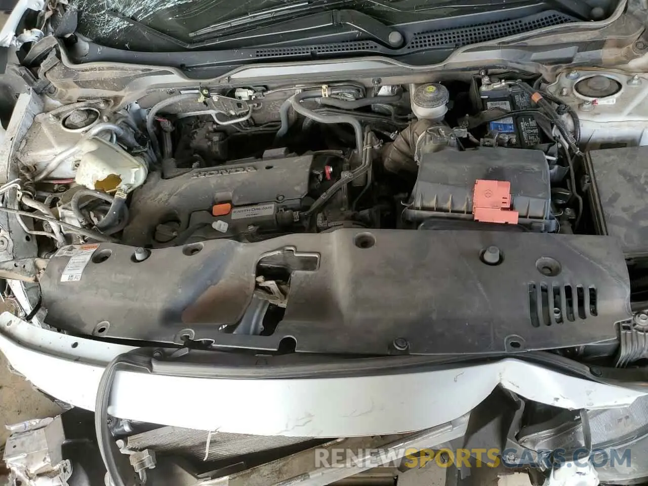 11 Photograph of a damaged car 19XFC2F65KE002121 HONDA CIVIC 2019