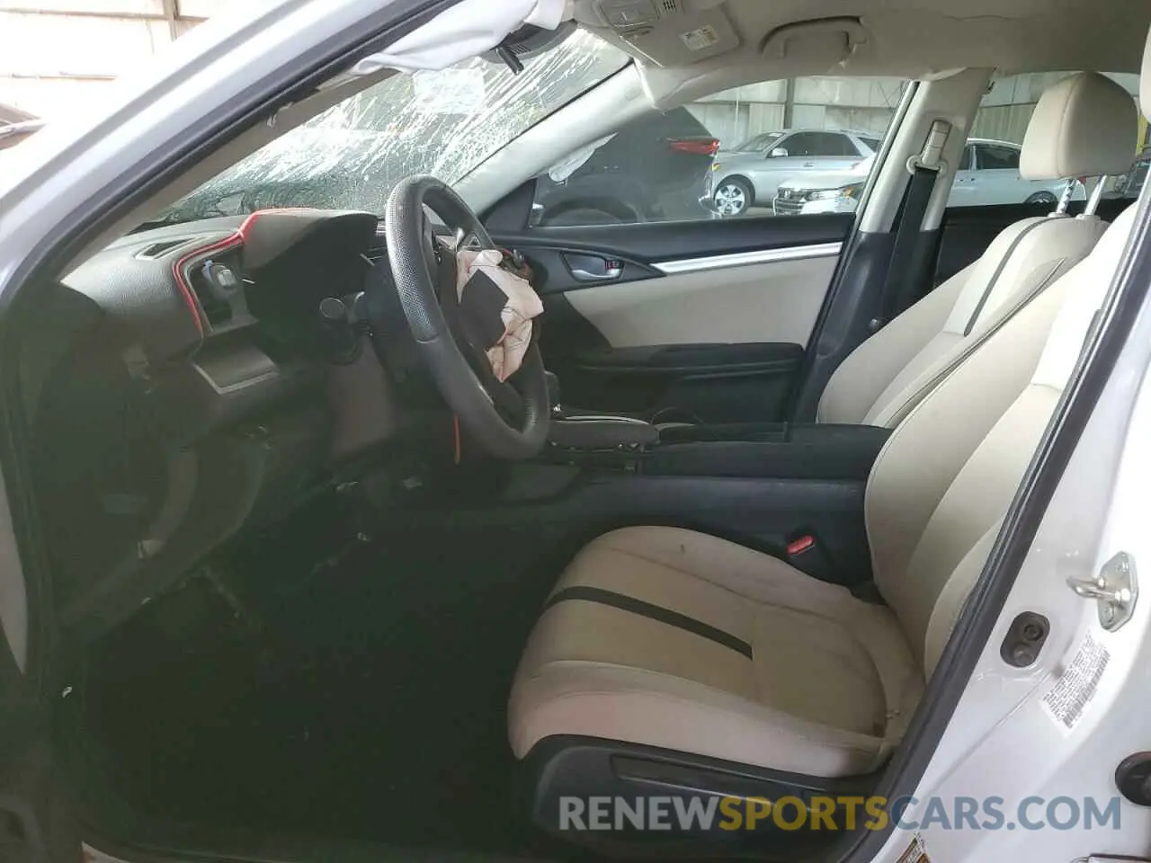 7 Photograph of a damaged car 19XFC2F65KE002121 HONDA CIVIC 2019