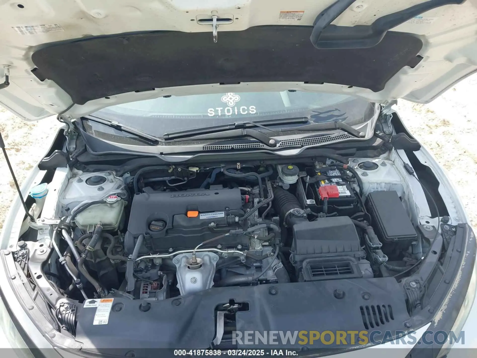 10 Photograph of a damaged car 19XFC2F65KE014995 HONDA CIVIC 2019