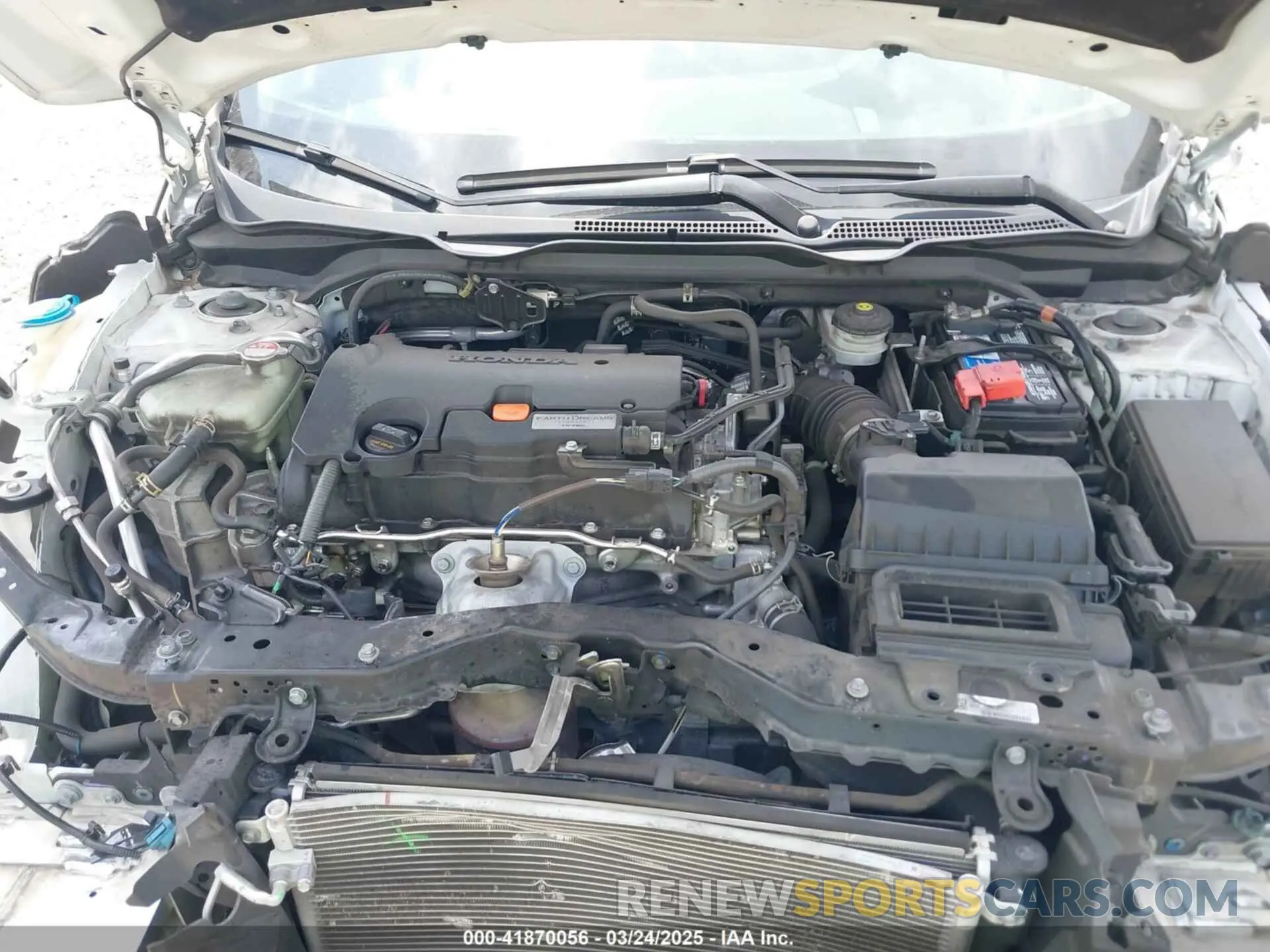 10 Photograph of a damaged car 19XFC2F65KE015967 HONDA CIVIC 2019