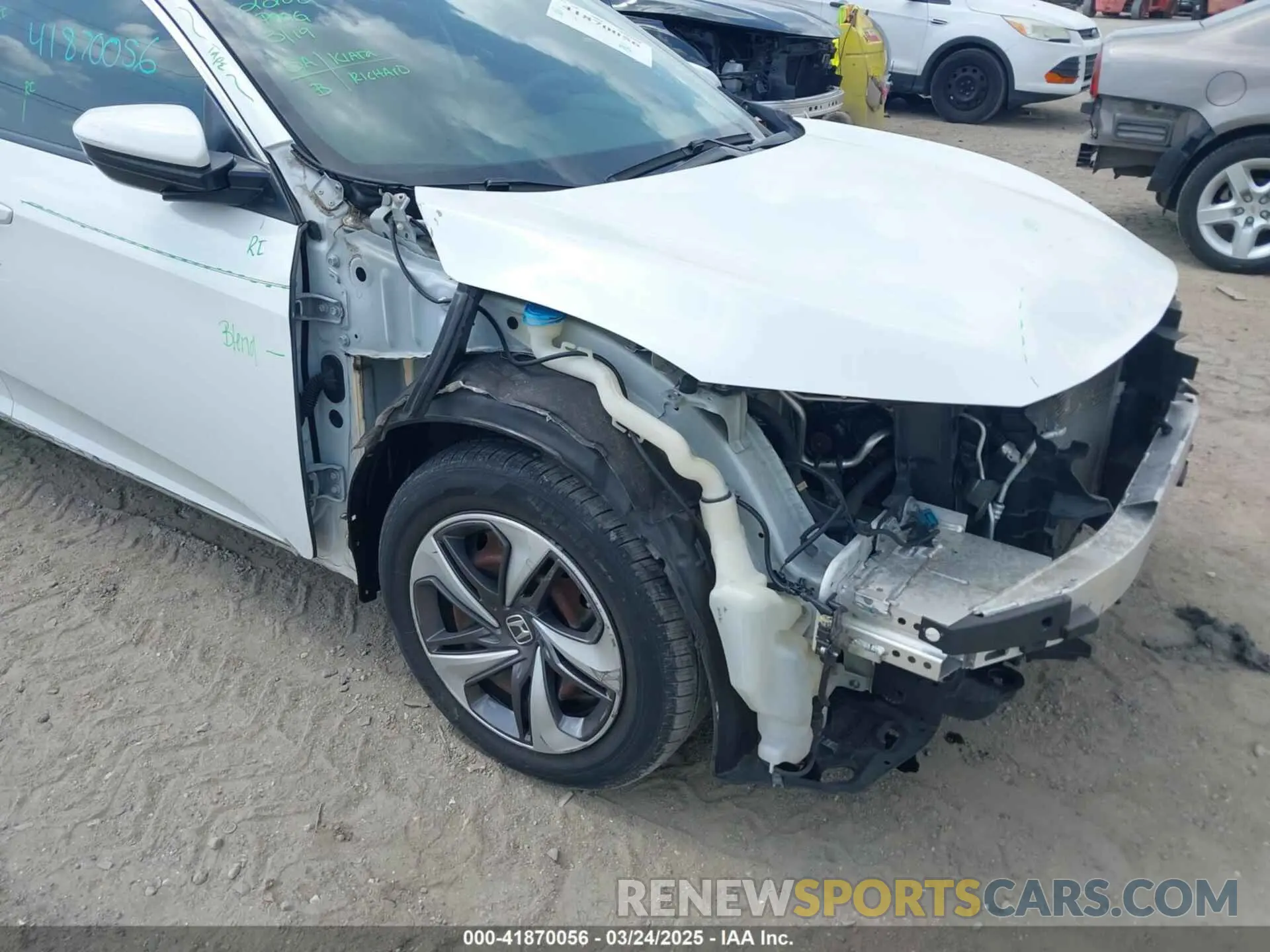 6 Photograph of a damaged car 19XFC2F65KE015967 HONDA CIVIC 2019