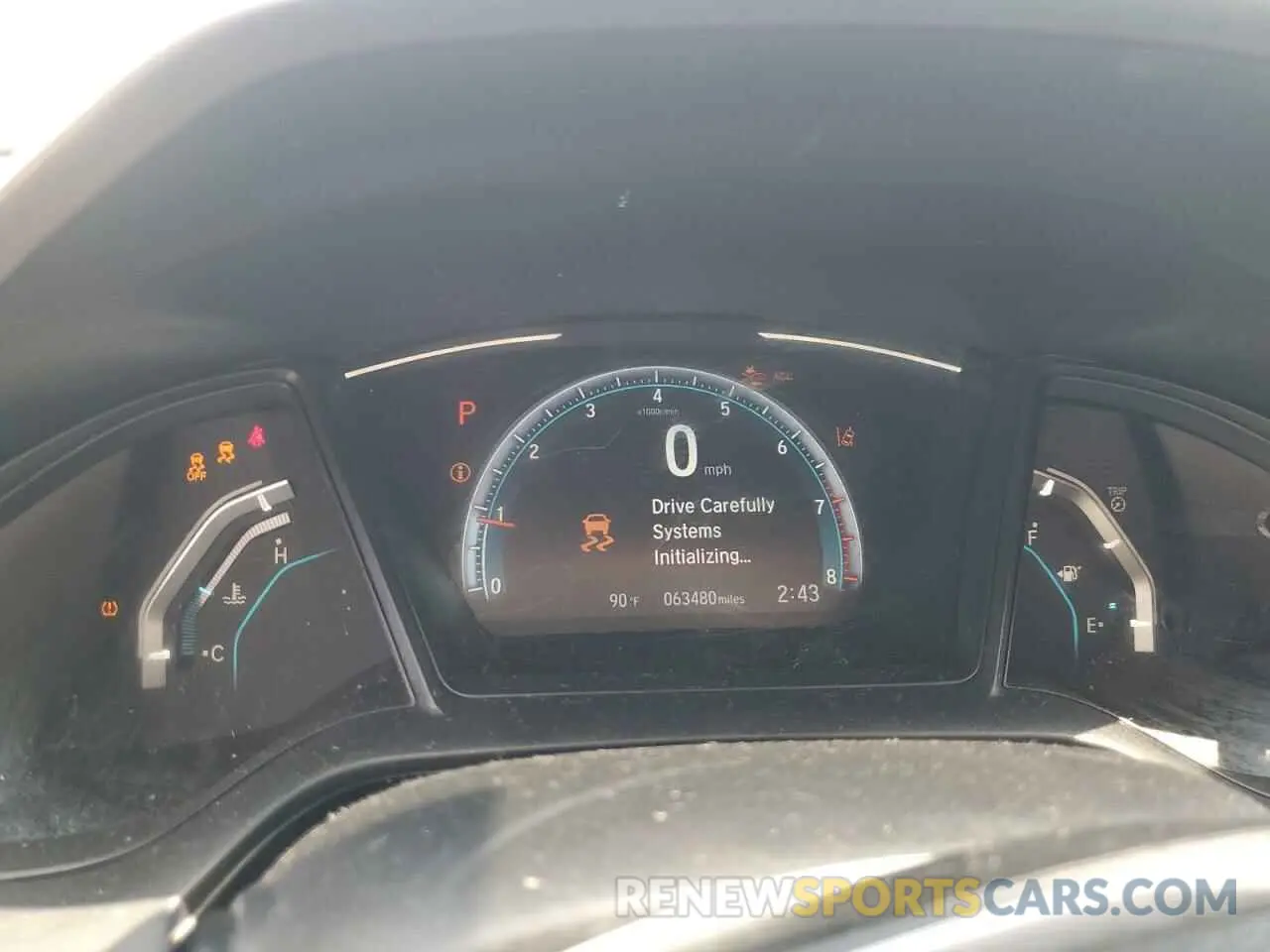 9 Photograph of a damaged car 19XFC2F65KE021137 HONDA CIVIC 2019