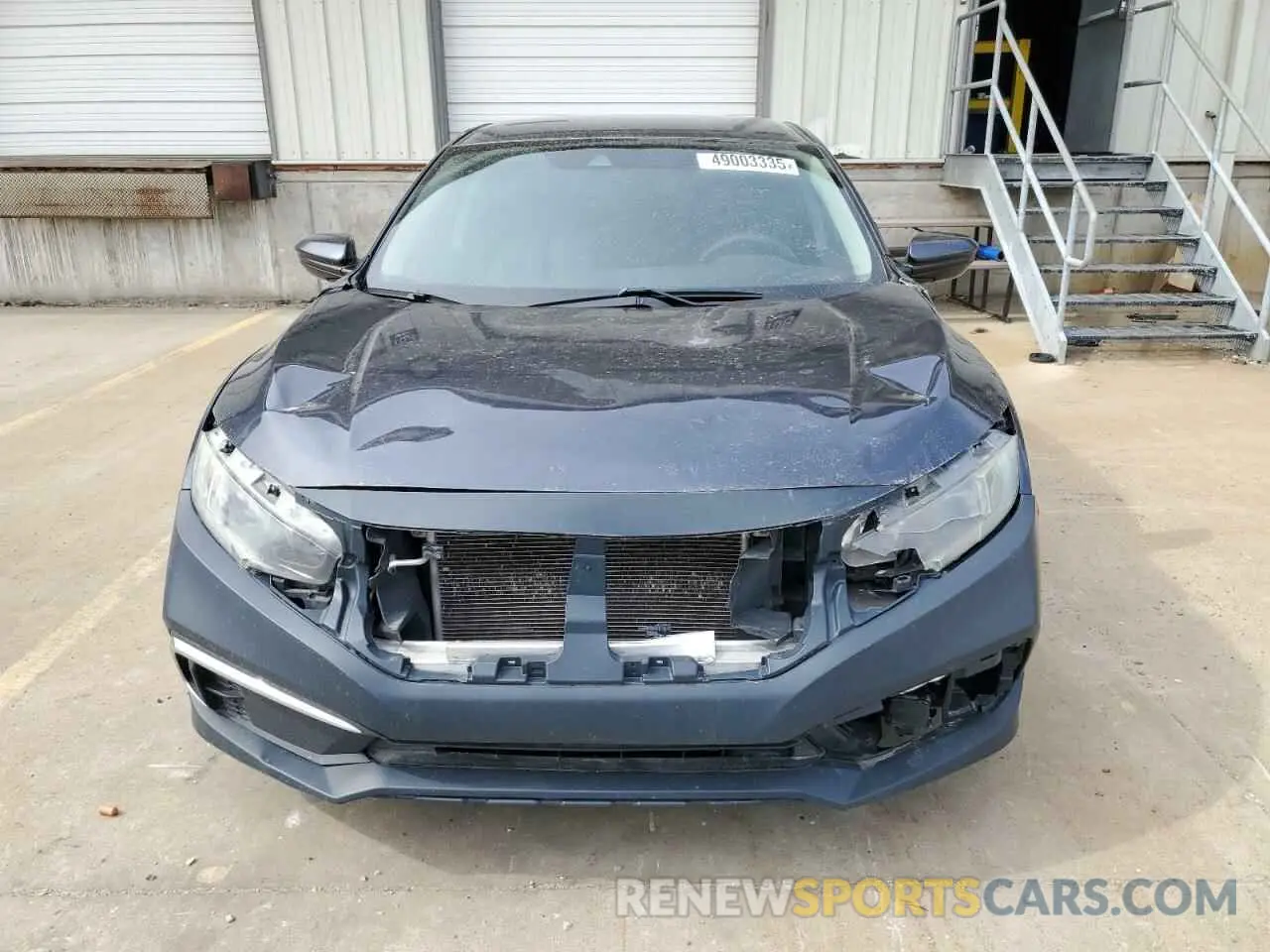 5 Photograph of a damaged car 19XFC2F65KE022711 HONDA CIVIC 2019