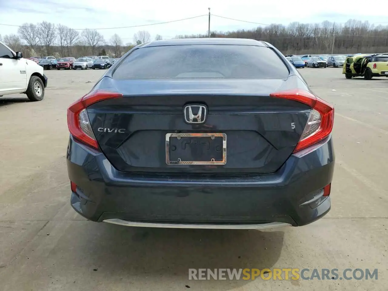 6 Photograph of a damaged car 19XFC2F65KE022711 HONDA CIVIC 2019