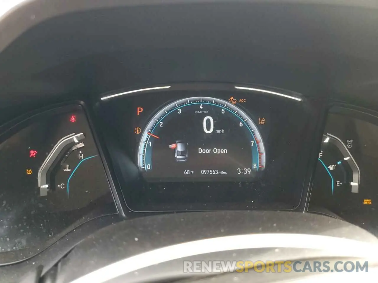 9 Photograph of a damaged car 19XFC2F65KE022711 HONDA CIVIC 2019