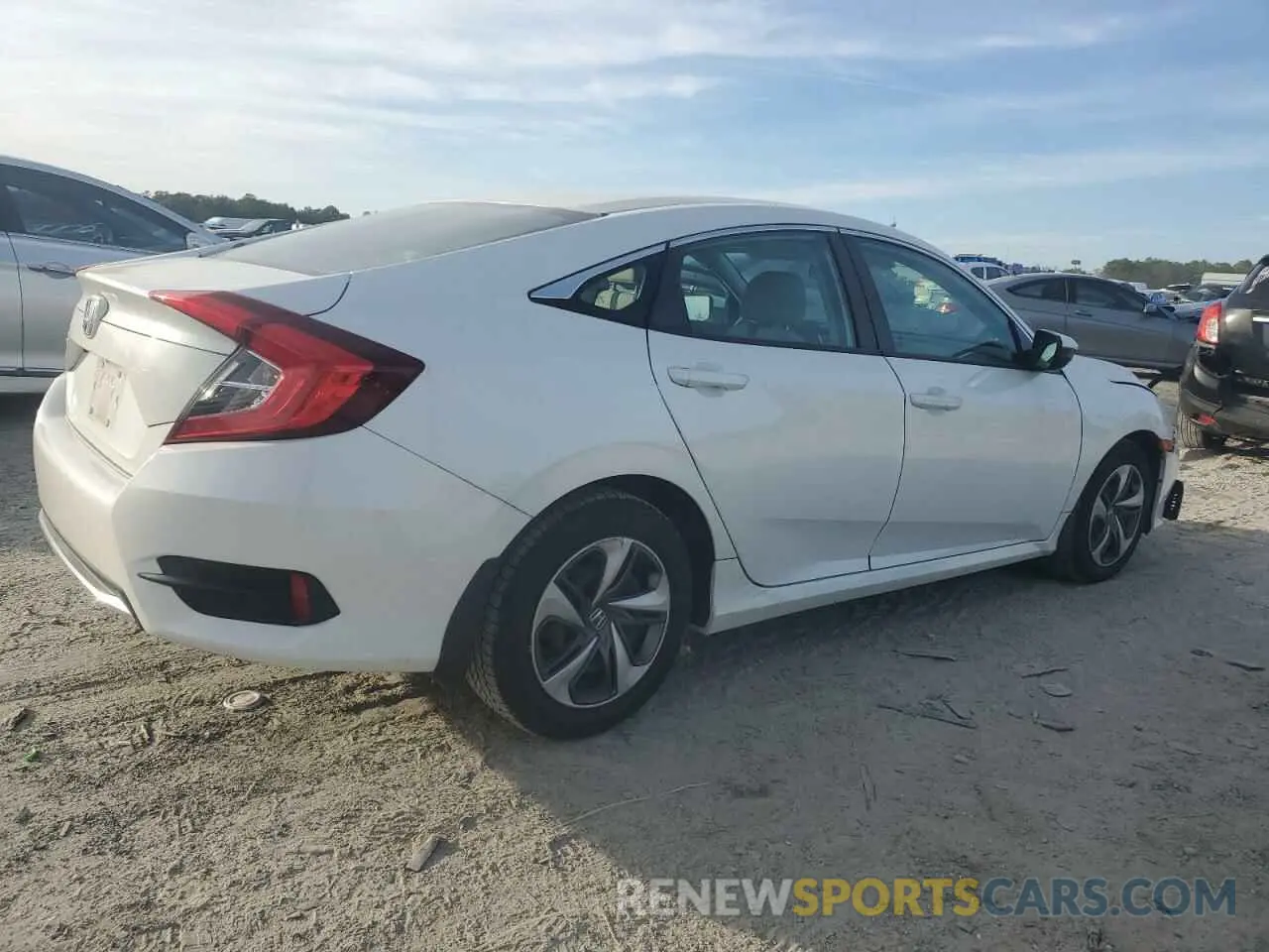 3 Photograph of a damaged car 19XFC2F65KE025463 HONDA CIVIC 2019