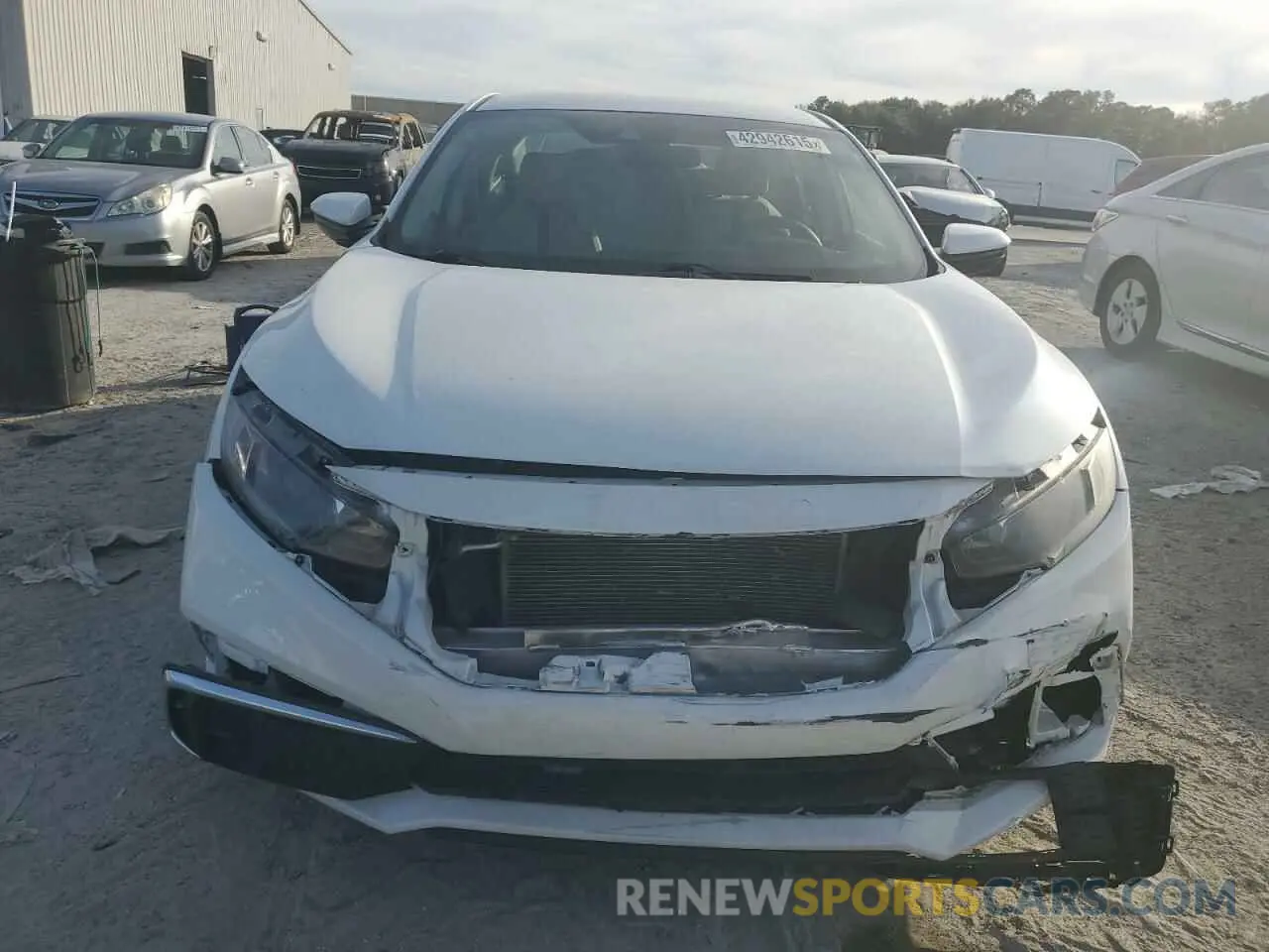5 Photograph of a damaged car 19XFC2F65KE025463 HONDA CIVIC 2019