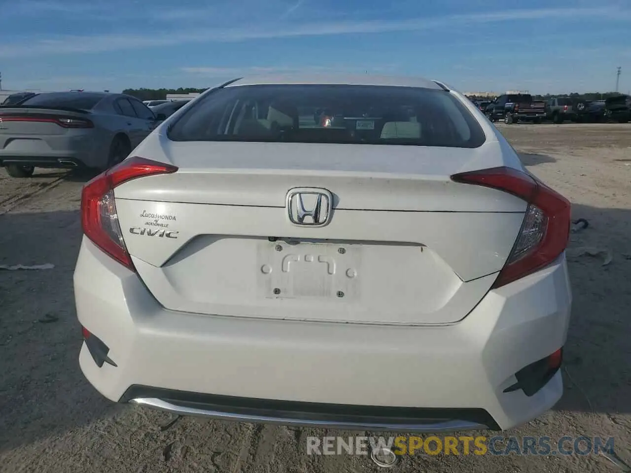 6 Photograph of a damaged car 19XFC2F65KE025463 HONDA CIVIC 2019