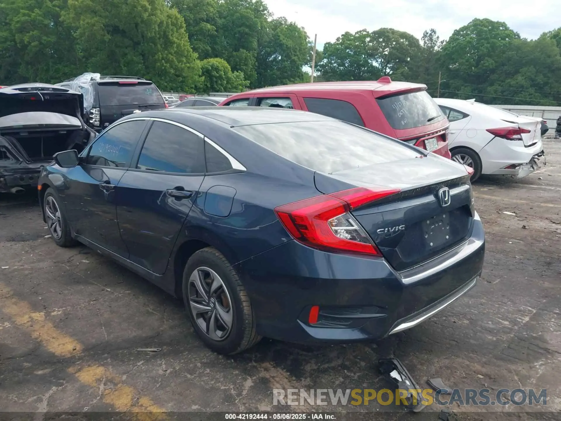 3 Photograph of a damaged car 19XFC2F65KE029884 HONDA CIVIC 2019
