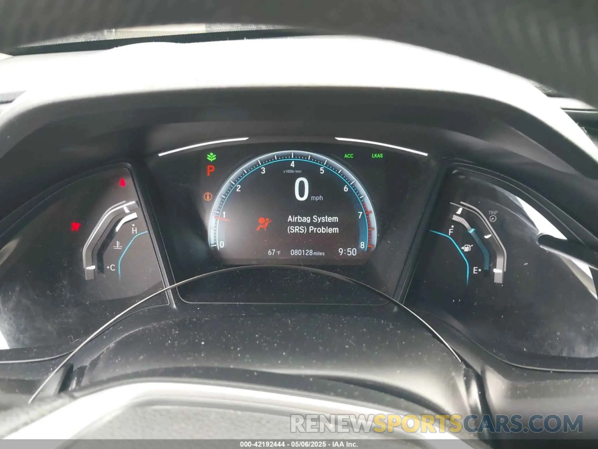 7 Photograph of a damaged car 19XFC2F65KE029884 HONDA CIVIC 2019
