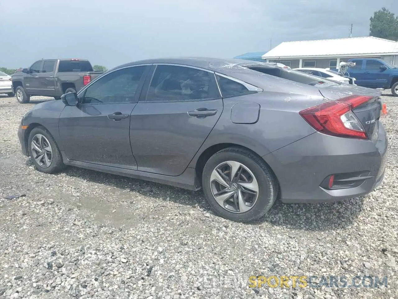 2 Photograph of a damaged car 19XFC2F65KE030081 HONDA CIVIC 2019