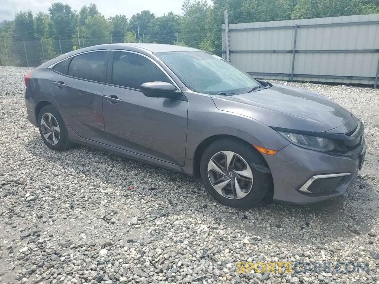 4 Photograph of a damaged car 19XFC2F65KE030081 HONDA CIVIC 2019