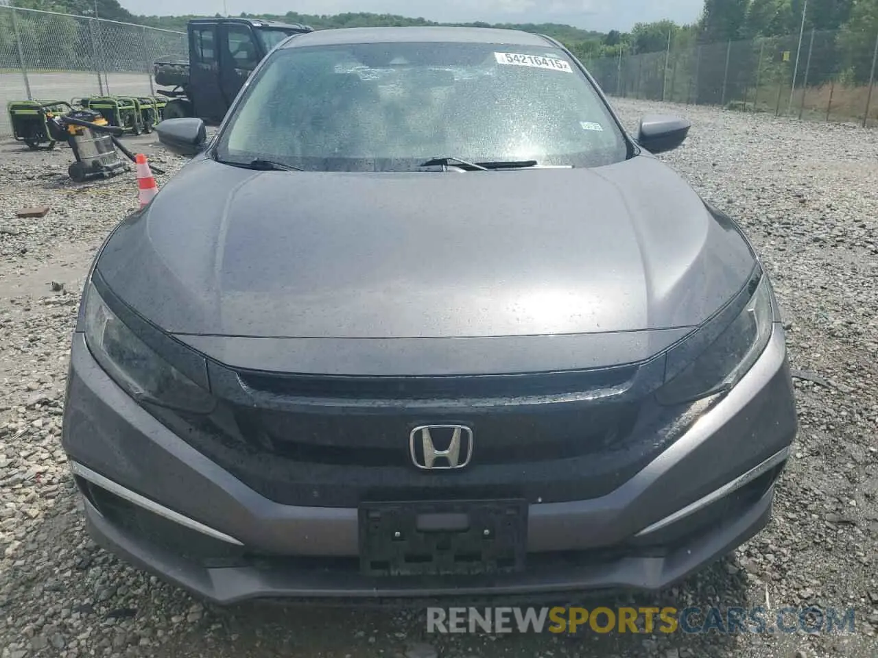 5 Photograph of a damaged car 19XFC2F65KE030081 HONDA CIVIC 2019