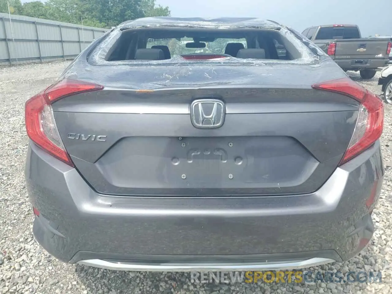 6 Photograph of a damaged car 19XFC2F65KE030081 HONDA CIVIC 2019