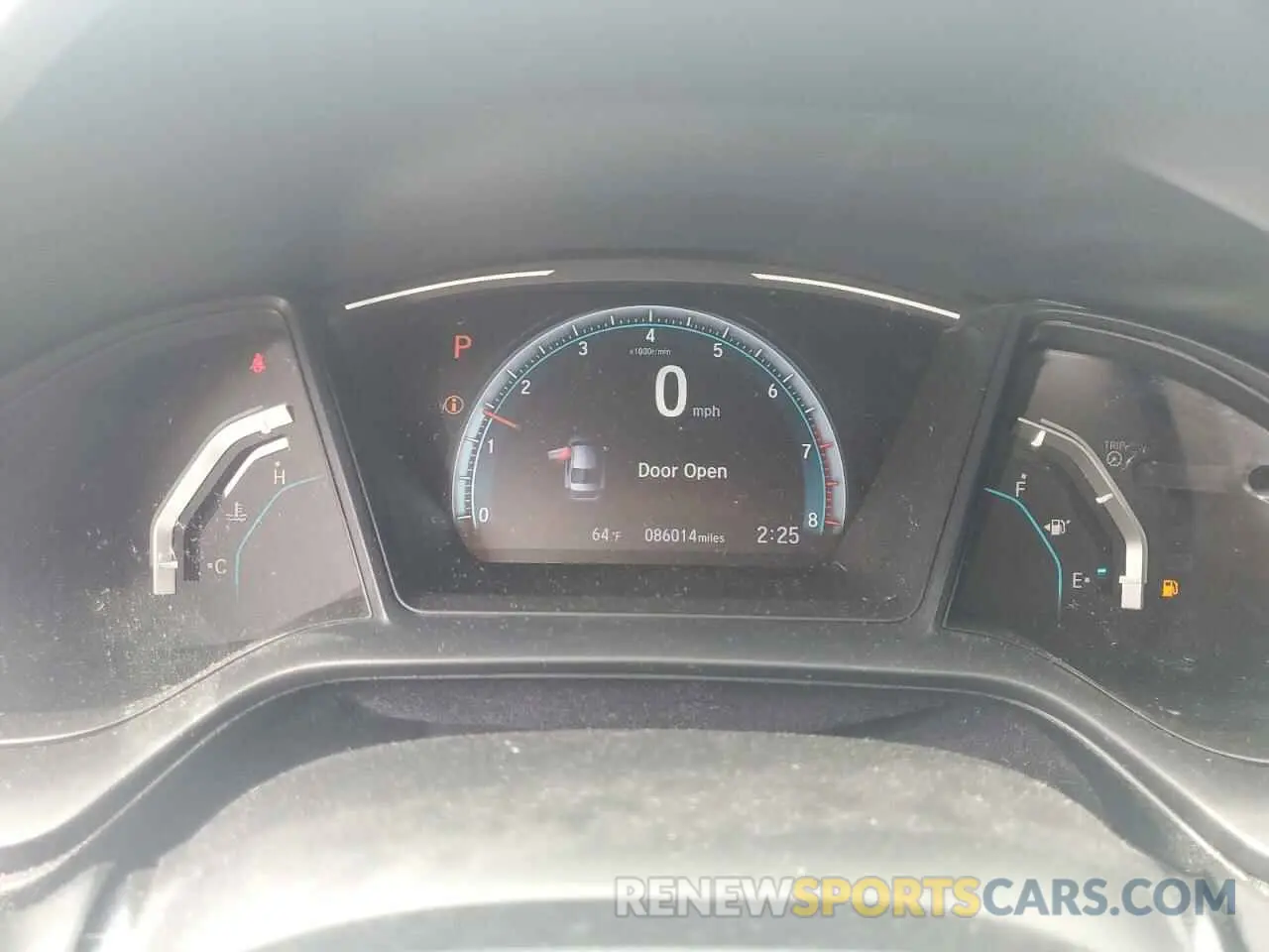 9 Photograph of a damaged car 19XFC2F65KE030081 HONDA CIVIC 2019