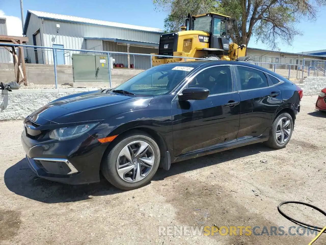 1 Photograph of a damaged car 19XFC2F65KE035572 HONDA CIVIC 2019