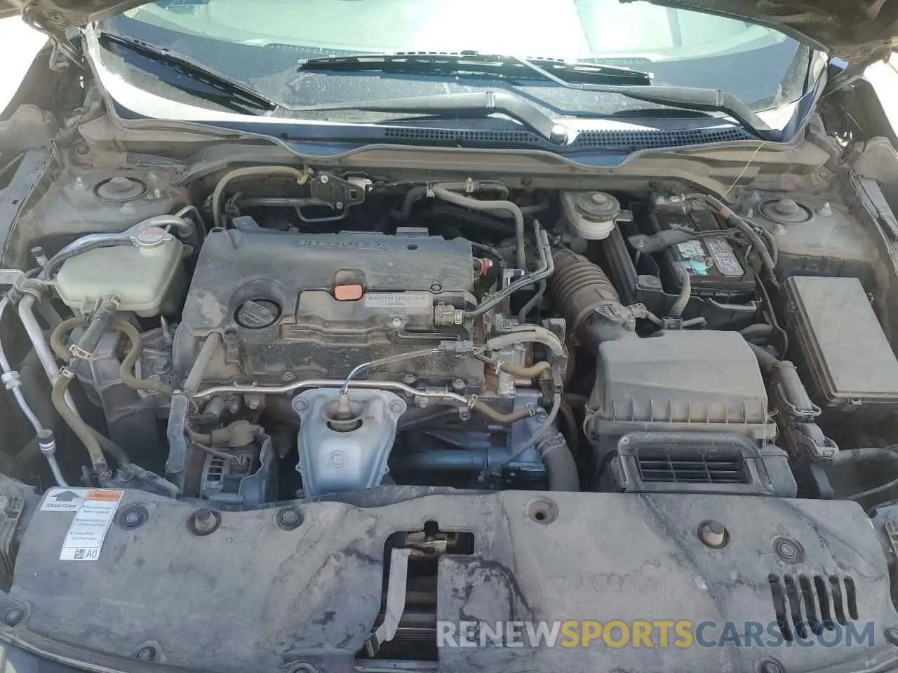 11 Photograph of a damaged car 19XFC2F65KE035572 HONDA CIVIC 2019