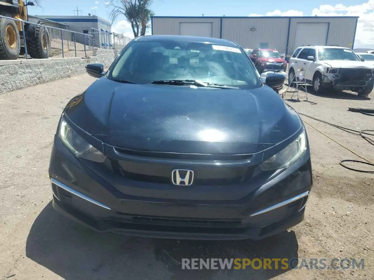 5 Photograph of a damaged car 19XFC2F65KE035572 HONDA CIVIC 2019