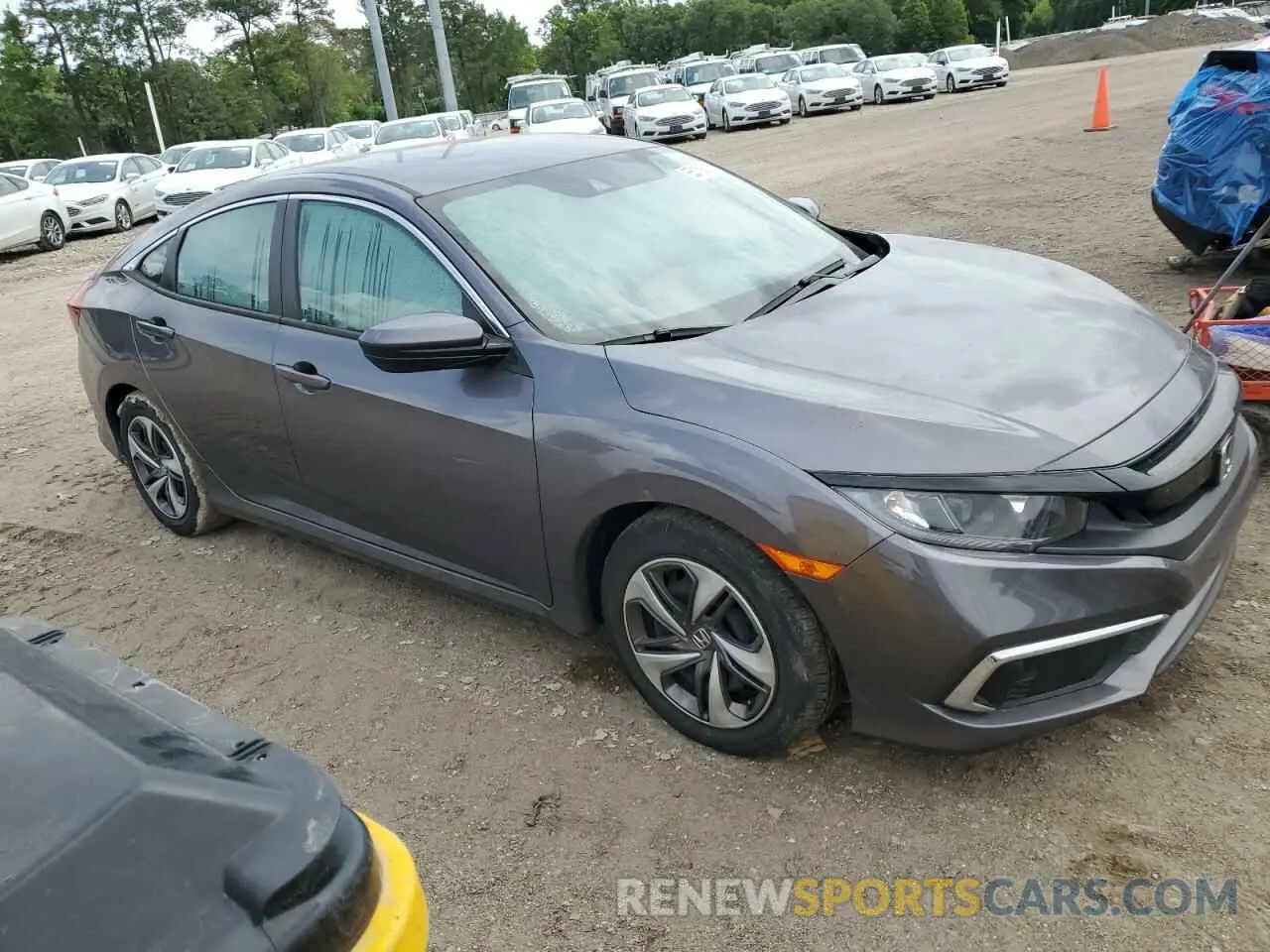 4 Photograph of a damaged car 19XFC2F65KE037774 HONDA CIVIC 2019